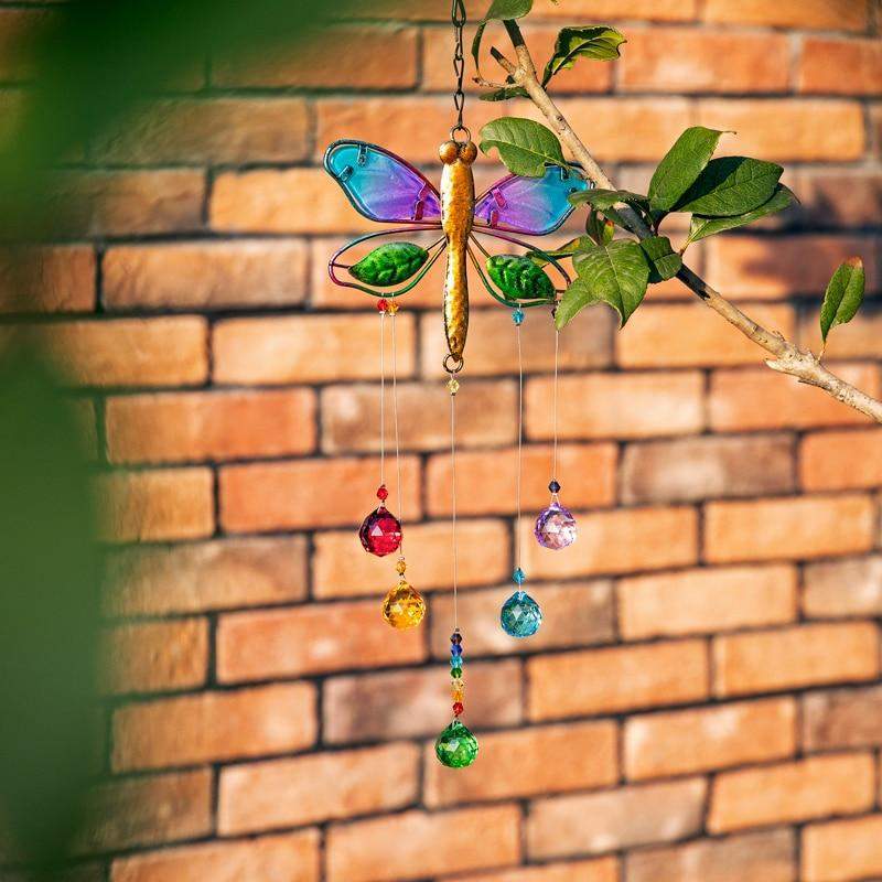 Dragonfly Crystal Suncatcher