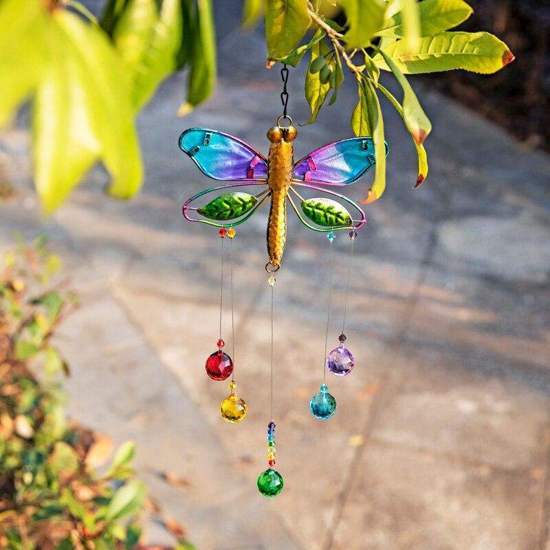 Dragonfly Crystal Suncatcher