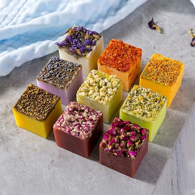 Dry Flower & Essential Oil Soap