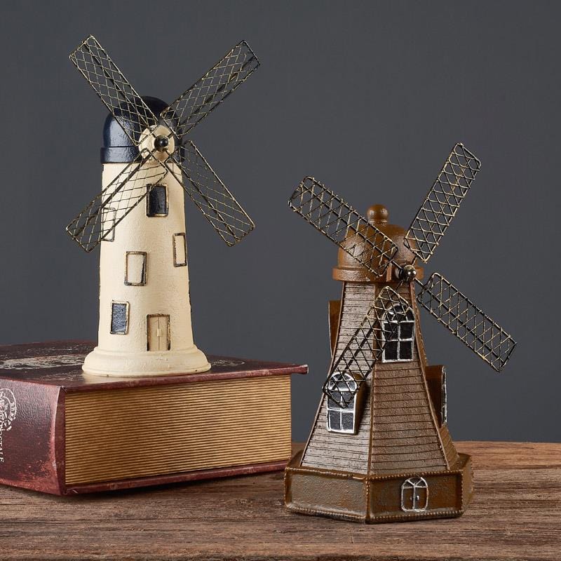 Dutch Windmill Decor Piggy Bank