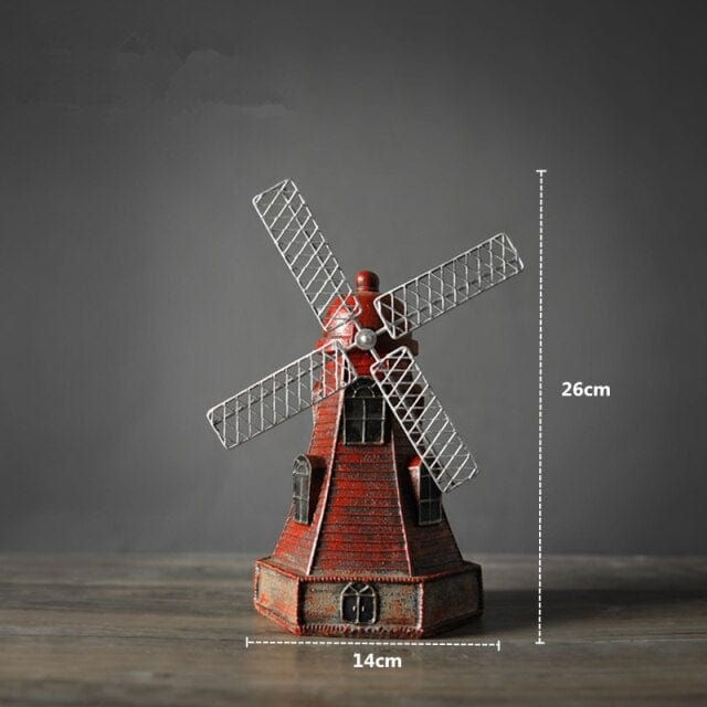 Dutch Windmill Decor Piggy Bank