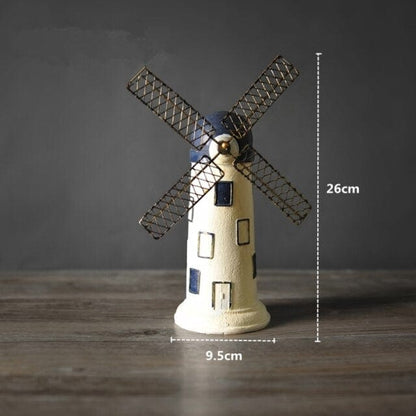 Dutch Windmill Decor Piggy Bank