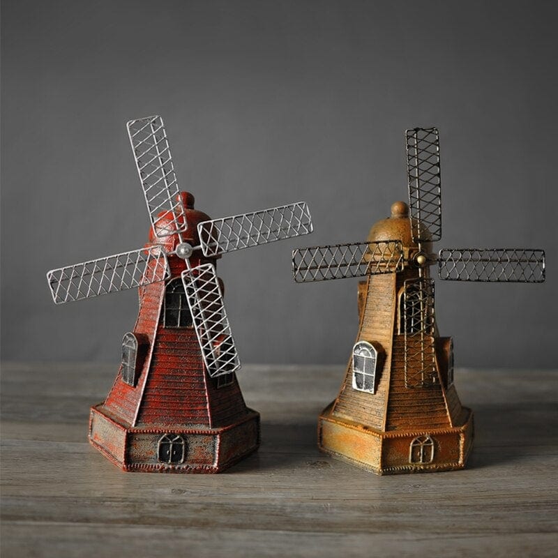 Dutch Windmill Decor Piggy Bank