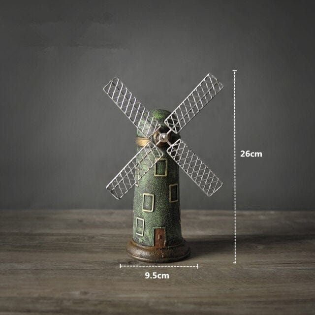 Dutch Windmill Decor Piggy Bank