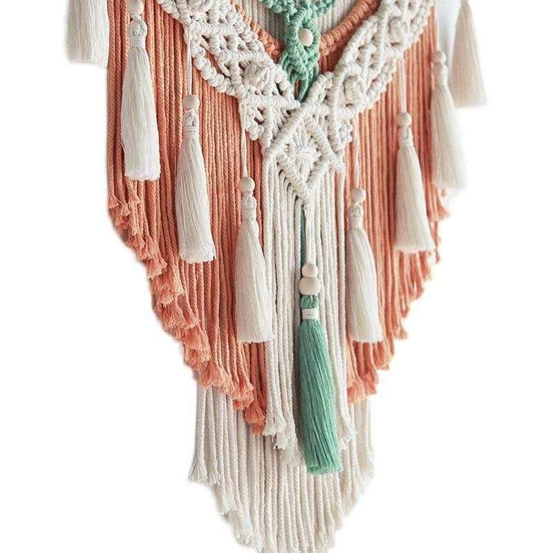 Earth Colour Macrame Tapestry