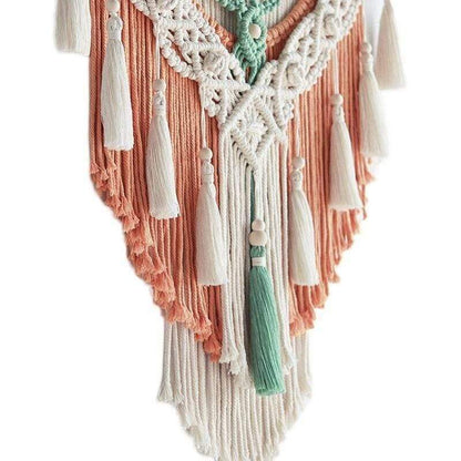 Earth Colour Macrame Tapestry