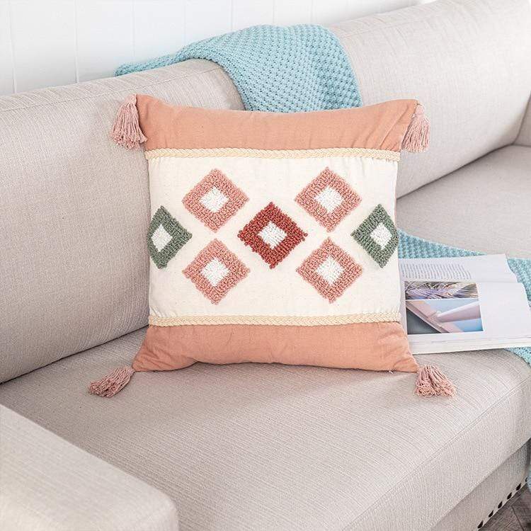 Earthly Cotton Woven Cushion Cover