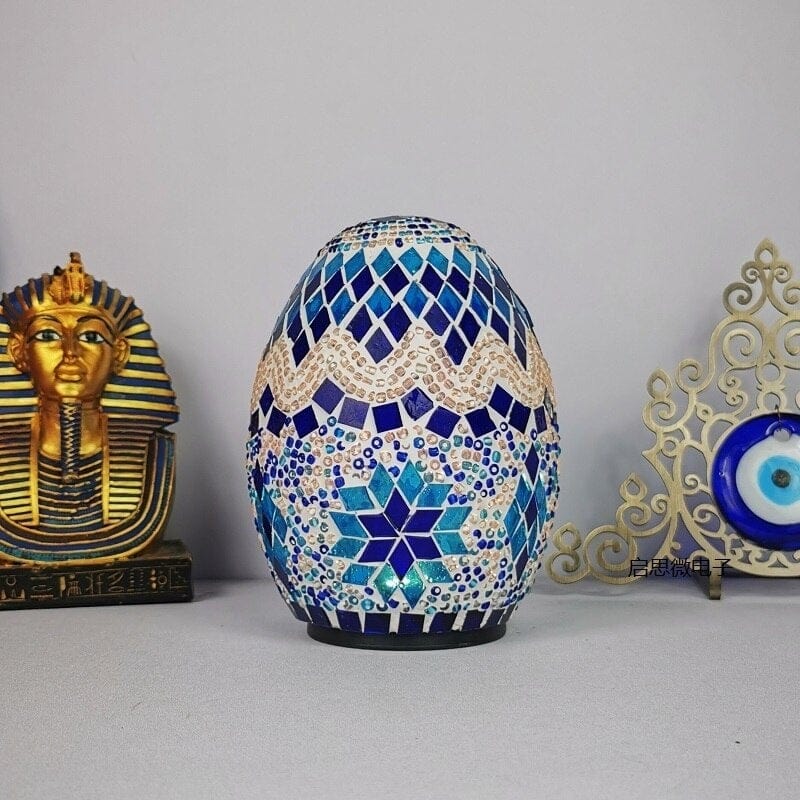 Egyptian Egg Mosaic Lamp