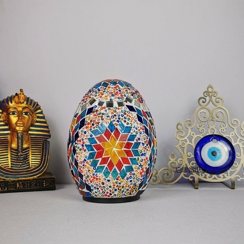 Egyptian Egg Mosaic Lamp