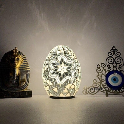 Egyptian Egg Mosaic Lamp