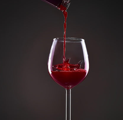 Elegant Crystal Shark Glass