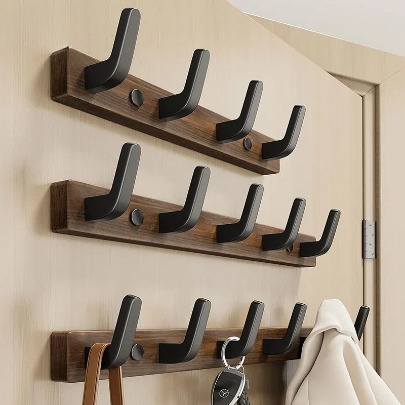 Elegant Wooden Wall Hooks