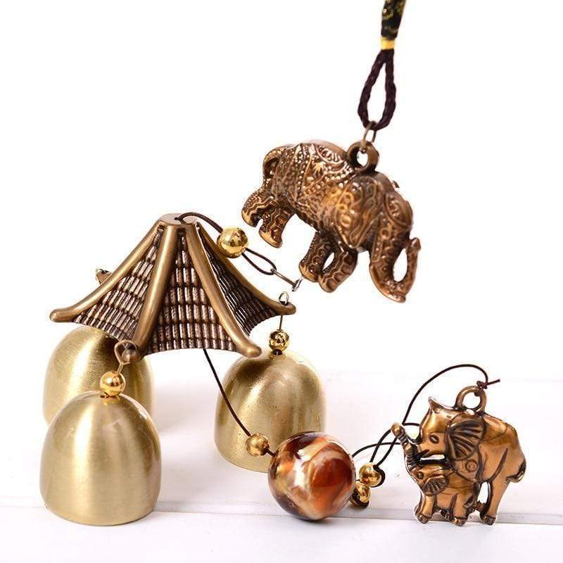 Elephant Antique Wind Chimes