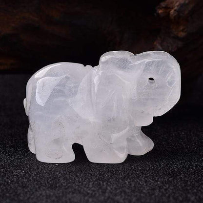 Elephant Natural Crystals Quartz