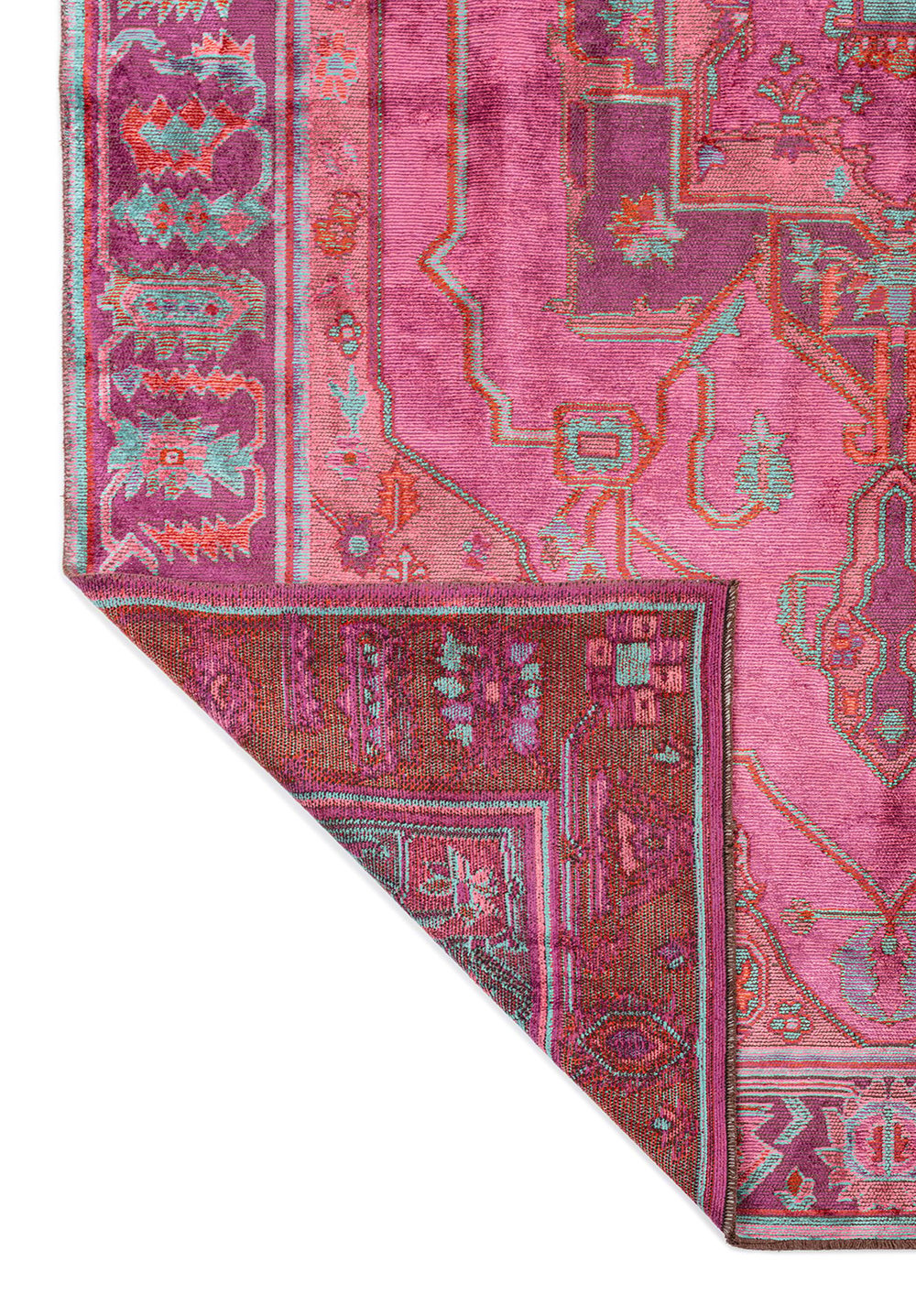 Emperor Rust - Purple Rug