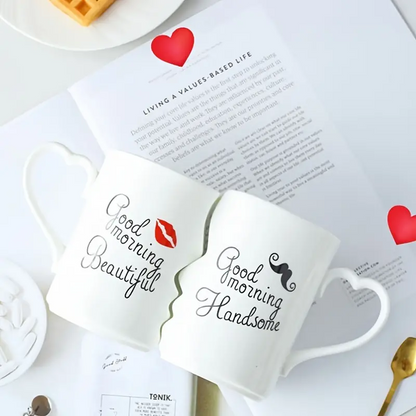 Enchantia Couple Ceramic Coffee Cup