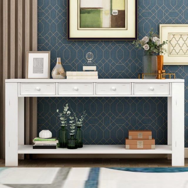 Entryway Console with Storage Drawers