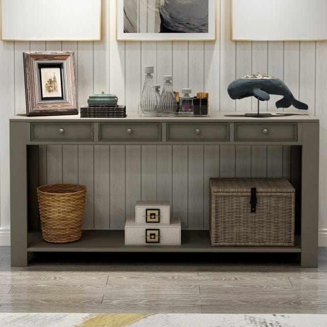 Entryway Console with Storage Drawers