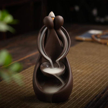 Eternal Love Backflow Incense Burner