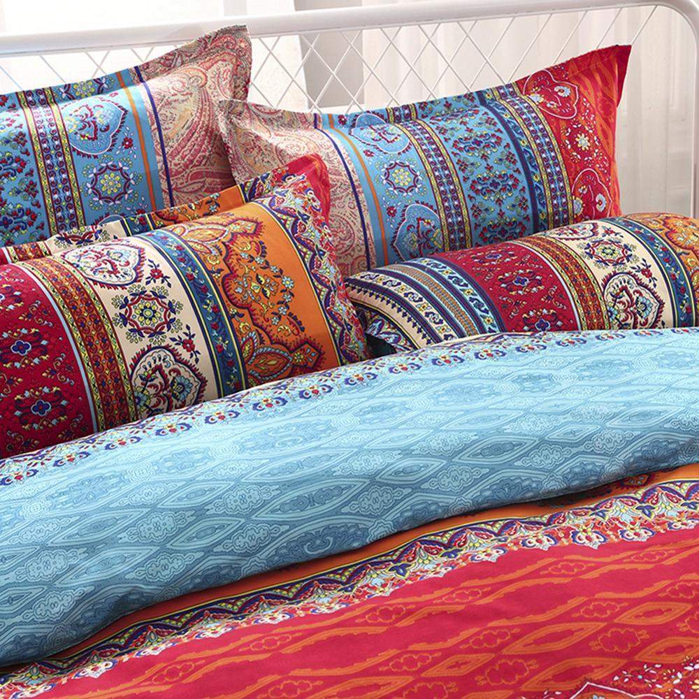 Ethnic Bohemian Pattern Duvet Cover Set Duvet Covers & Sets