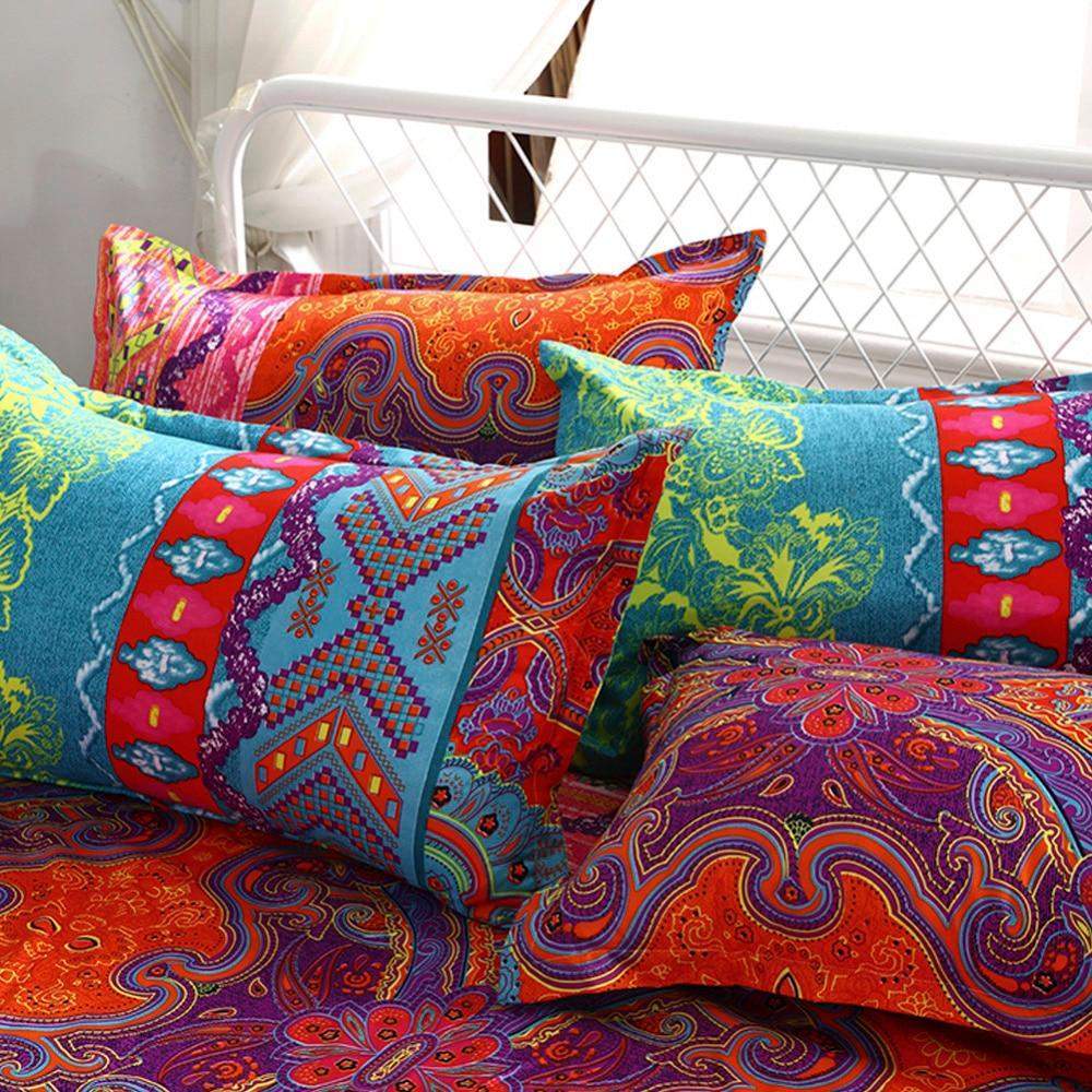 Ethnic Bohemian Pattern Duvet Cover Set Duvet Covers & Sets