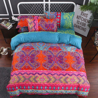 Ethnic Bohemian Pattern Duvet Cover Set Duvet Covers & Sets