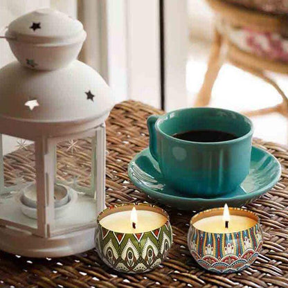 Ethnic Set Soy Wax Scented Candles