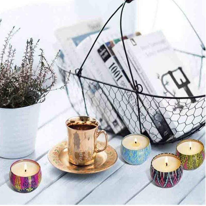 Ethnic Set Soy Wax Scented Candles