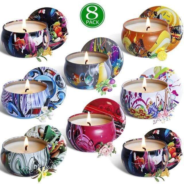 Ethnic Set Soy Wax Scented Candles