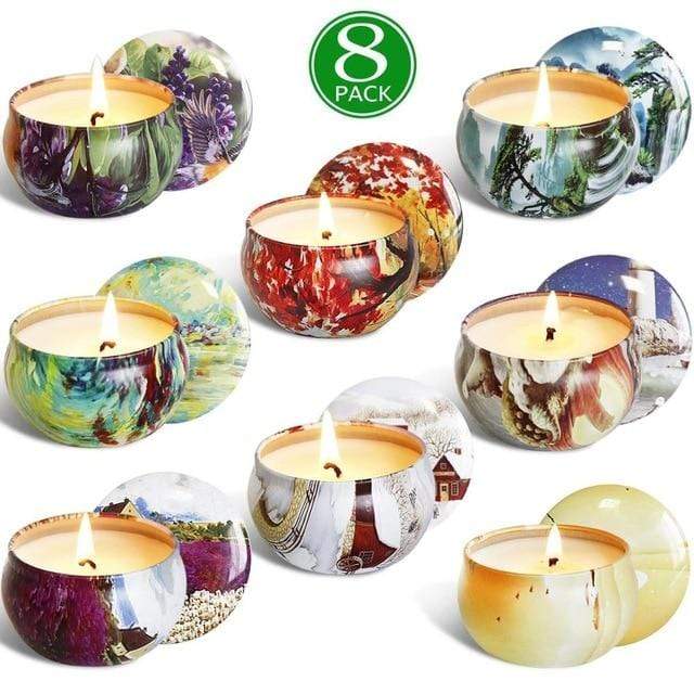 Ethnic Set Soy Wax Scented Candles