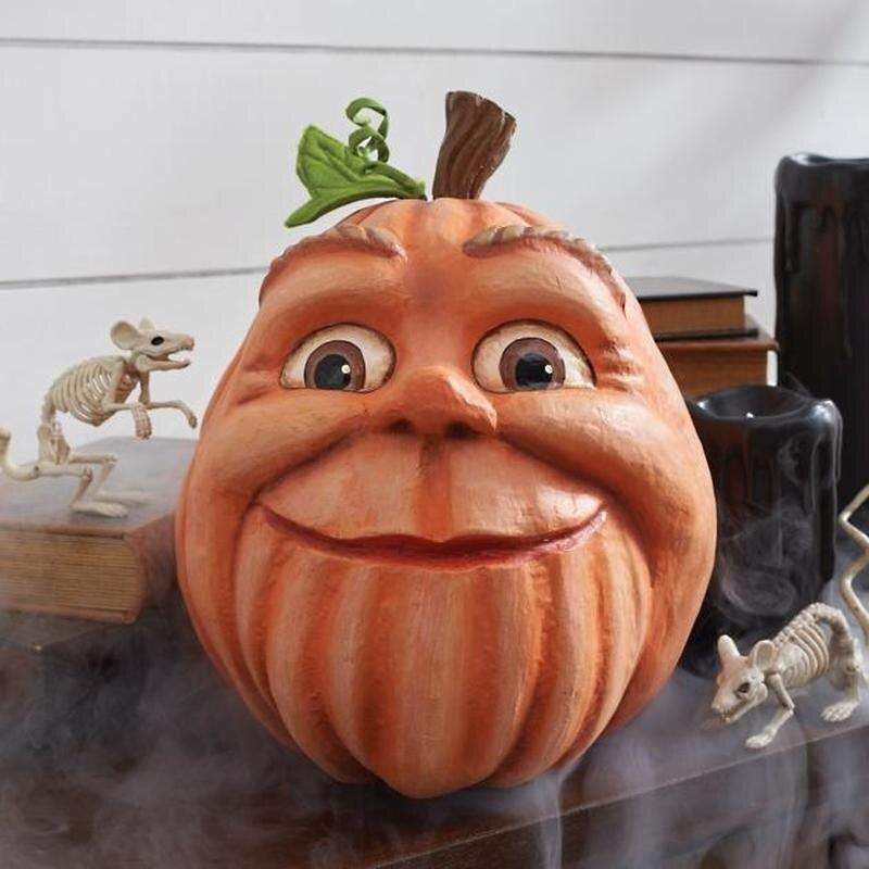 Expressive Pumpkin Decor