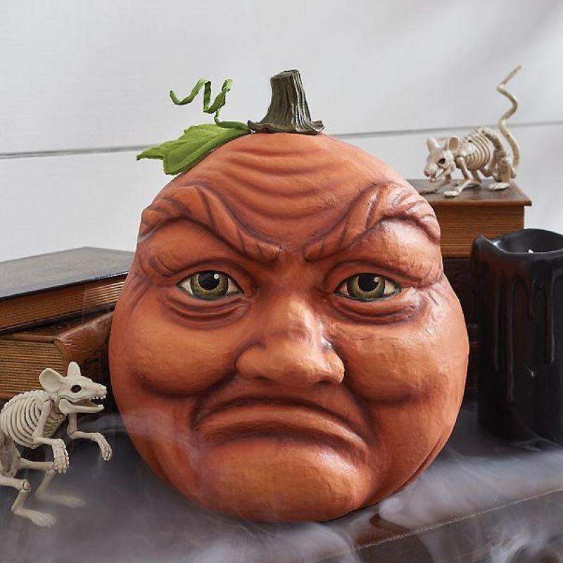 Expressive Pumpkin Decor