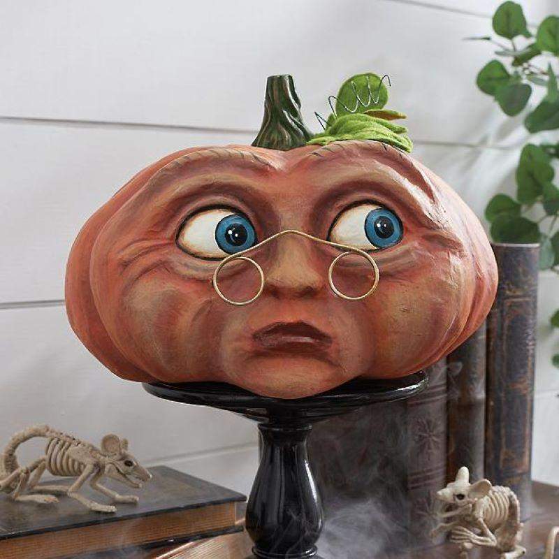 Expressive Pumpkin Decor