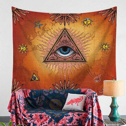 Eye Of Wisdom Tapestry