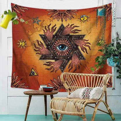 Eye Of Wisdom Tapestry