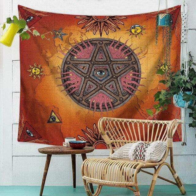 Eye Of Wisdom Tapestry