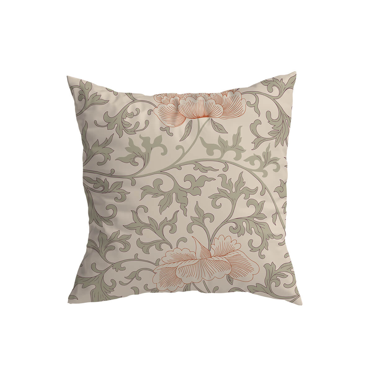 Retro Dahlia Cushion Covers