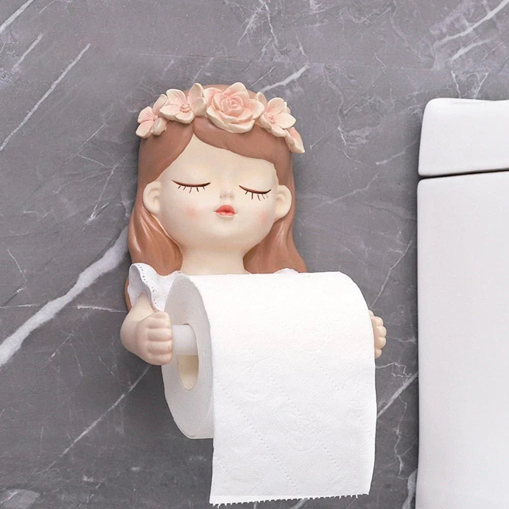 Fairy Girl Toilet Paper Holder