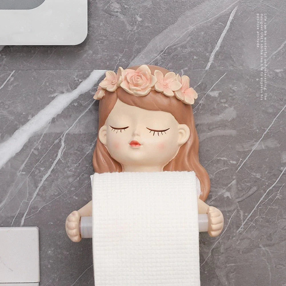 Fairy Girl Toilet Paper Holder