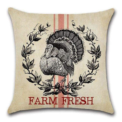 Farm Animals Throw Pillow Covers