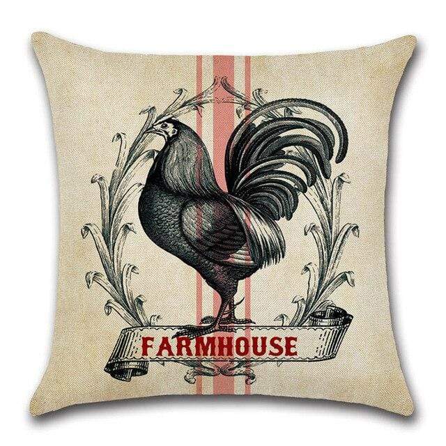 Farm Animals Throw Pillow Covers