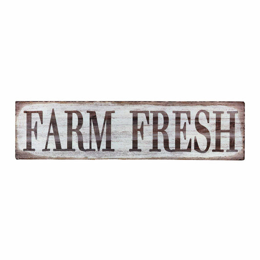 Farm Fresh Vintage Tin Sign