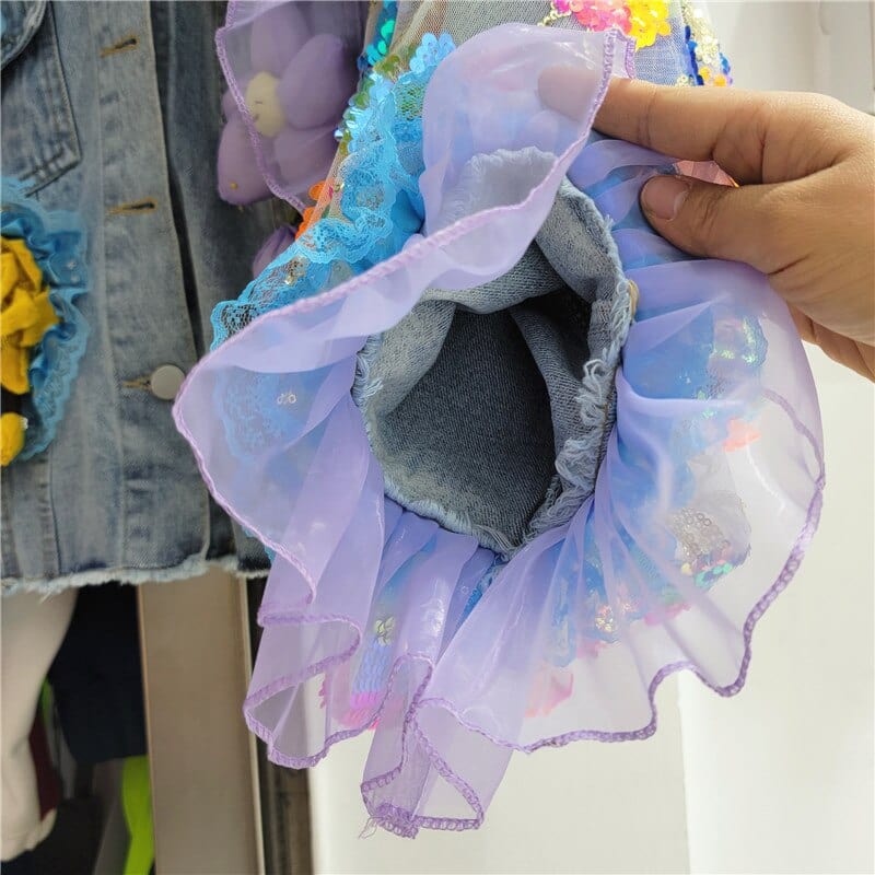 Felicia Floral Denim Jacket