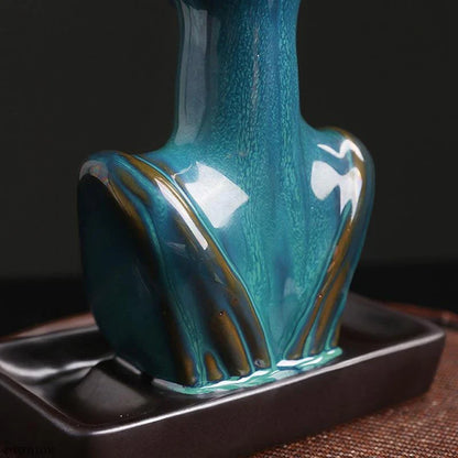 Female Form Backflow Incense Burner