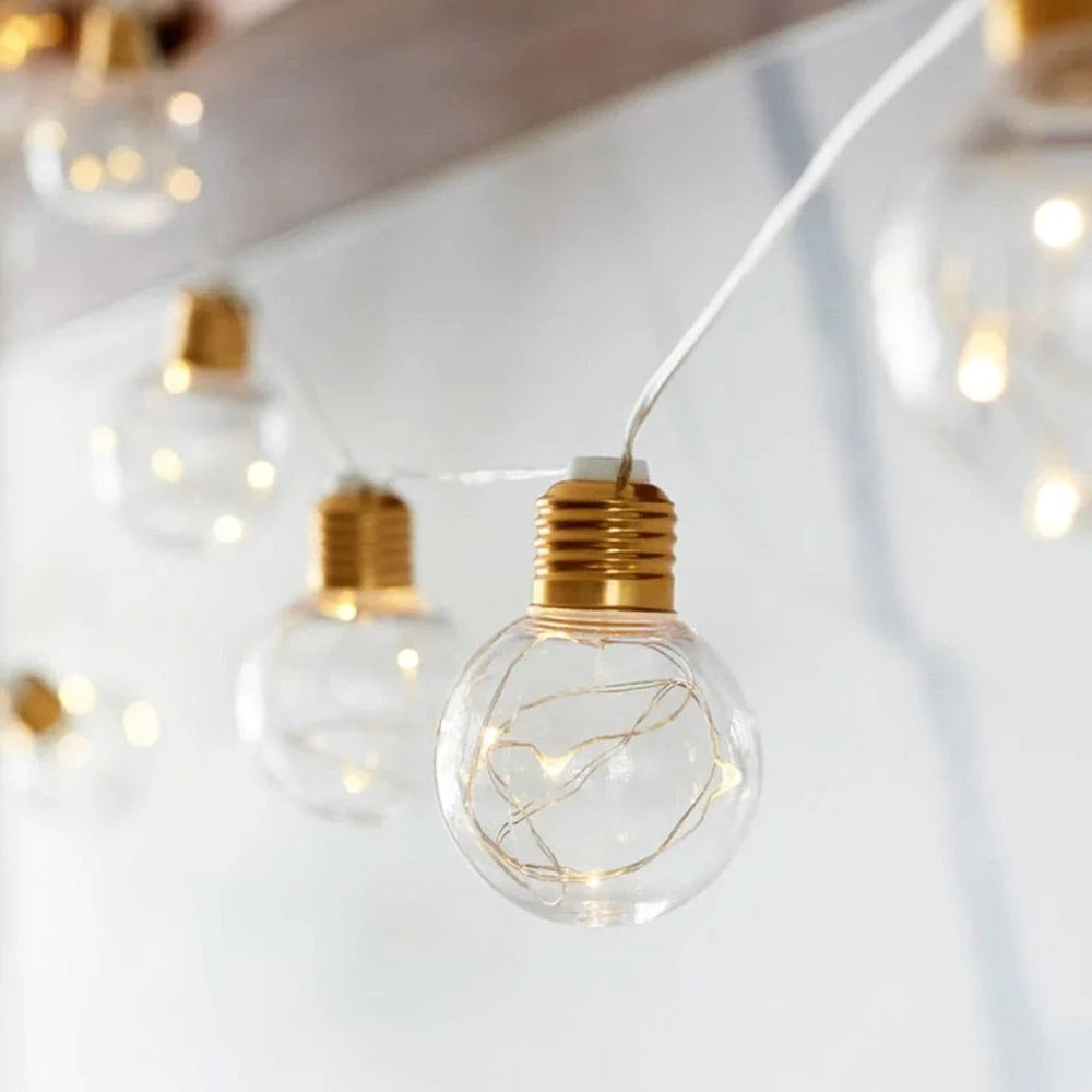 Festoon Brass Micro String Fairy Lights