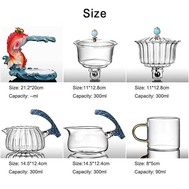 Fish Magnetic Infuser Teapot