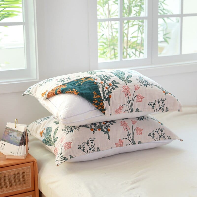 Five-layer Gauze Cotton Pillowcases