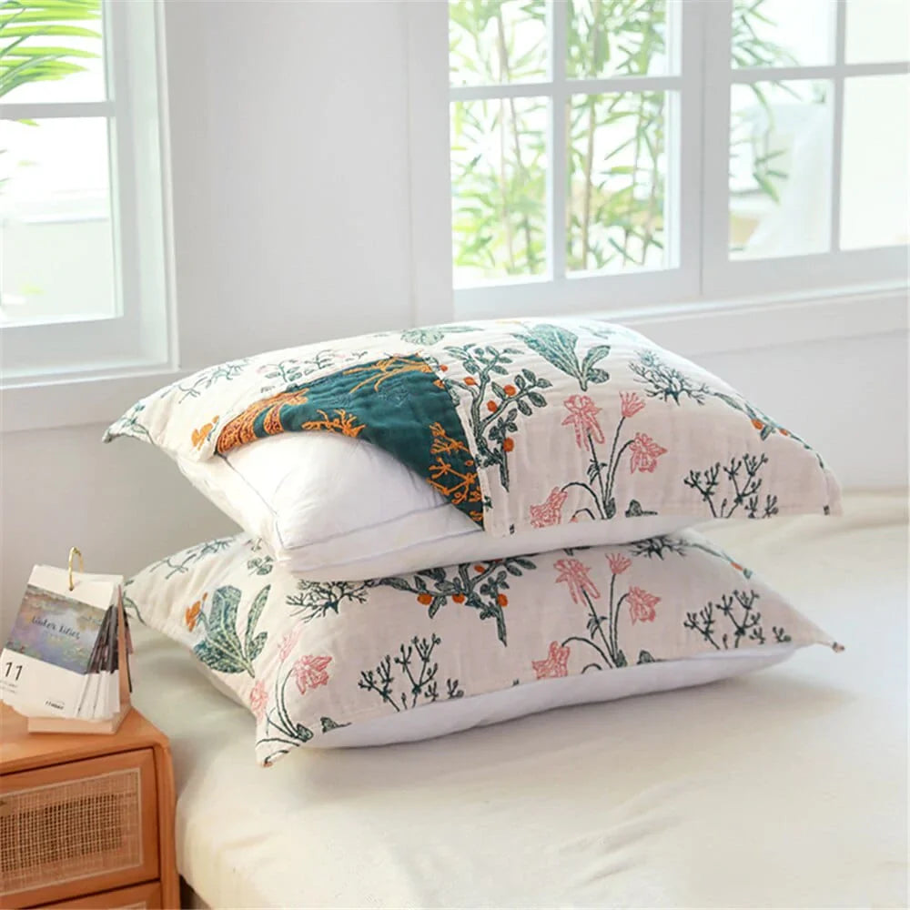 Five-layer Gauze Cotton Pillowcases