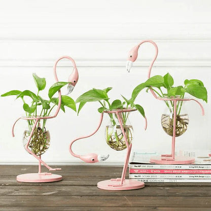 Flamingo Plant Vase