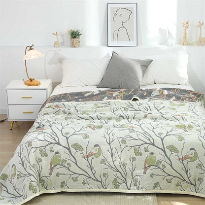 Flock Of Birds Throw Blanket